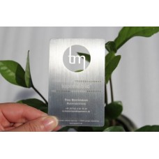 Brushed Stainless Steel Card,Manufacturer customized stainless steel metal business card.